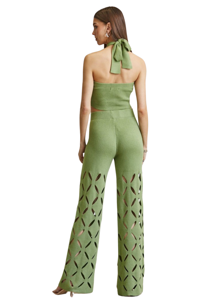 Nealy Knit Pants Set-PANTS SETS-Intrigue