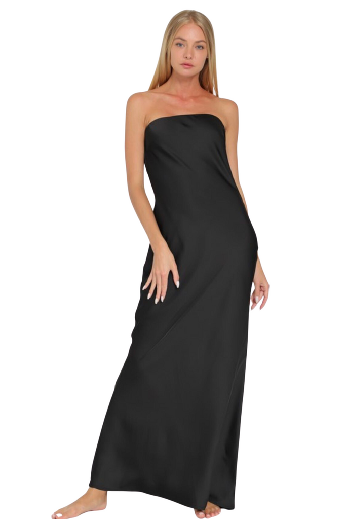 Caressa Tube Maxi Dress-DRESSES-Intrigue