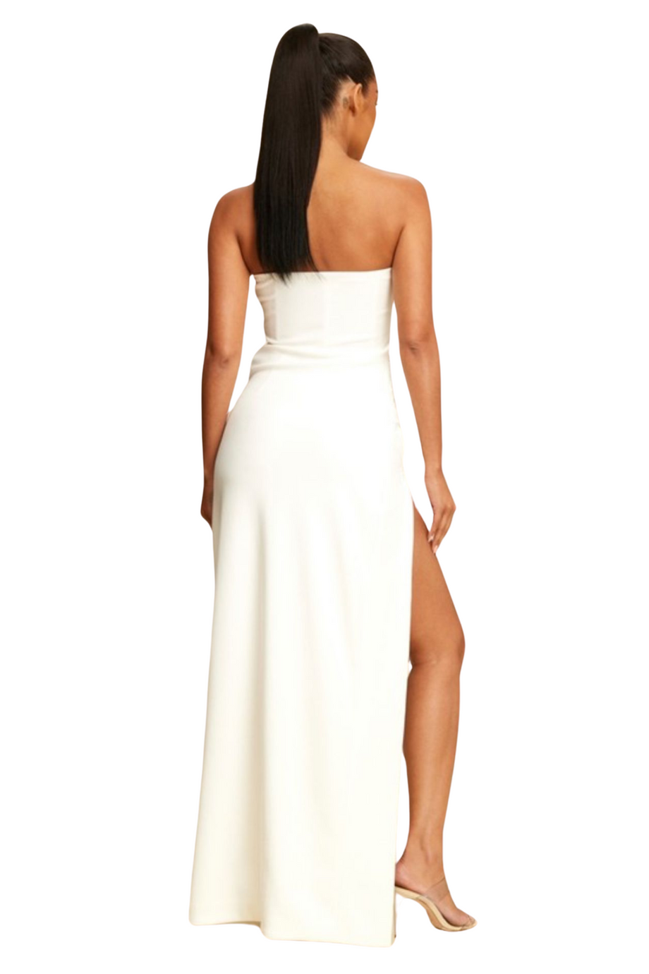 holiday dresses short Sandstorm Hooded High Slit Dress main image 0