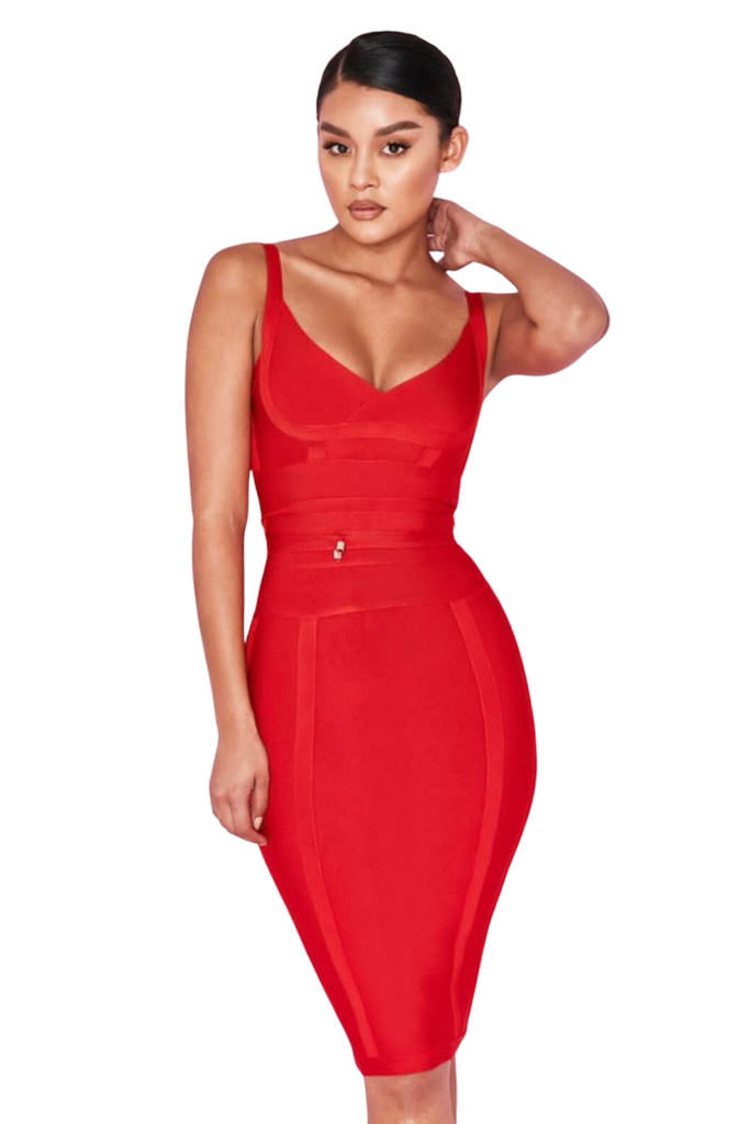 Dana Mini Bandage Dress-DRESSES-Intrigue