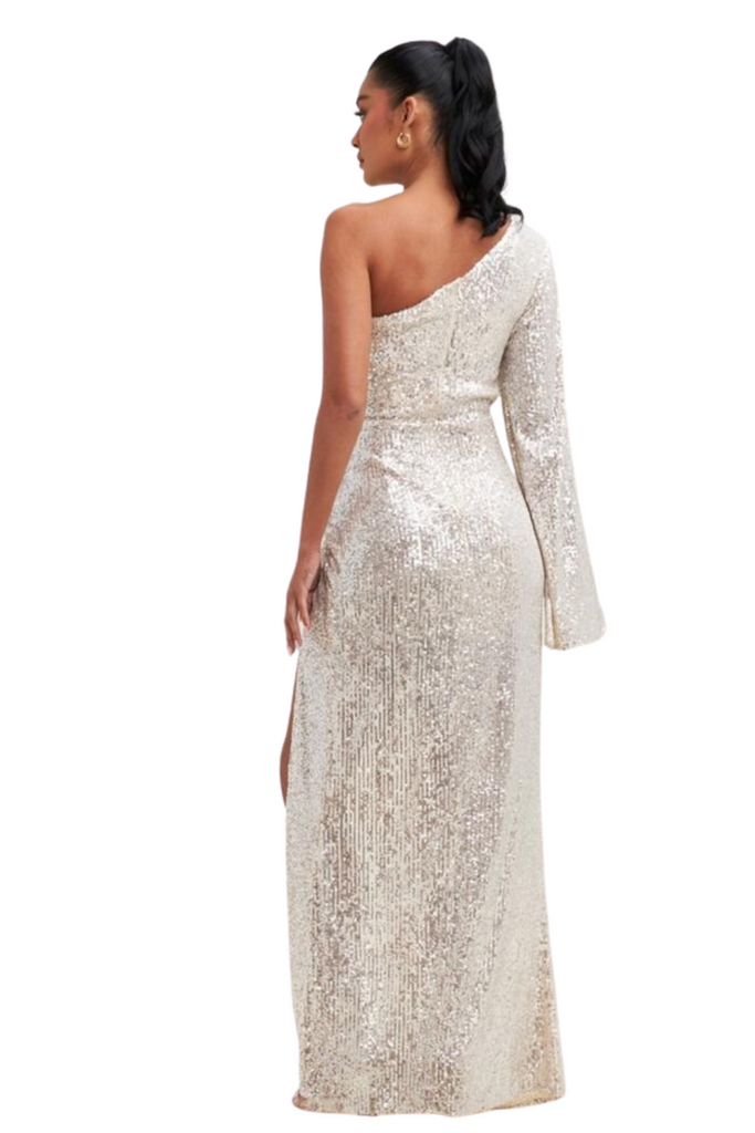 Aleyah Sequin Maxi Dress-DRESSES-Intrigue
