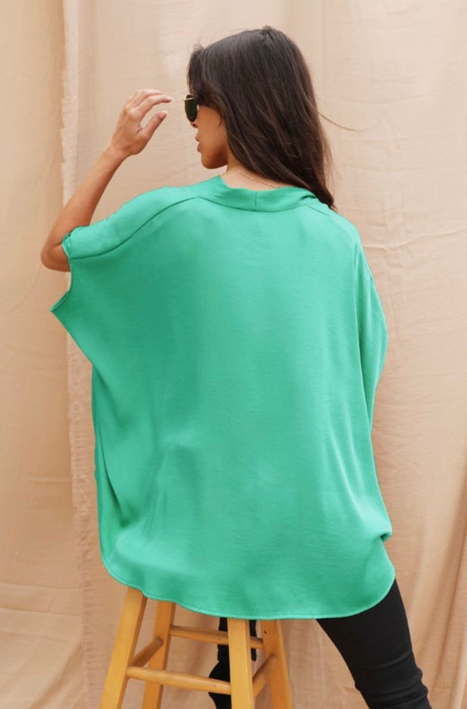 Gia Caftan Top-Shirts & Tops-Intrigue