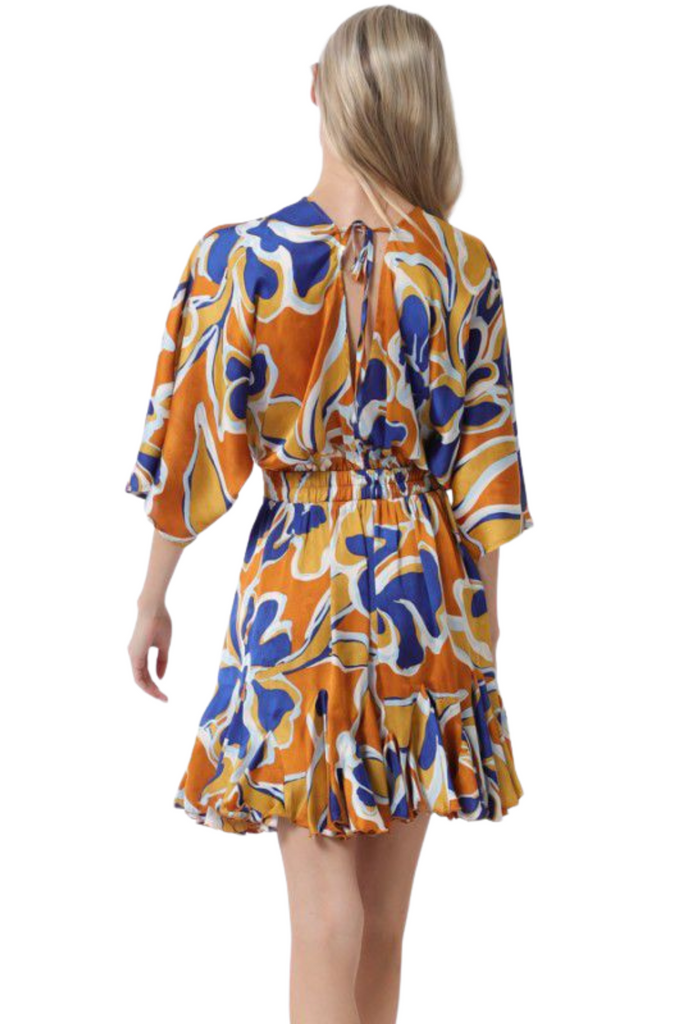 Rust Print Romper-Intrigue