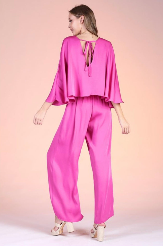 Vila Cape Jumpsuit-Rompers & Jumpsuits-Intrigue