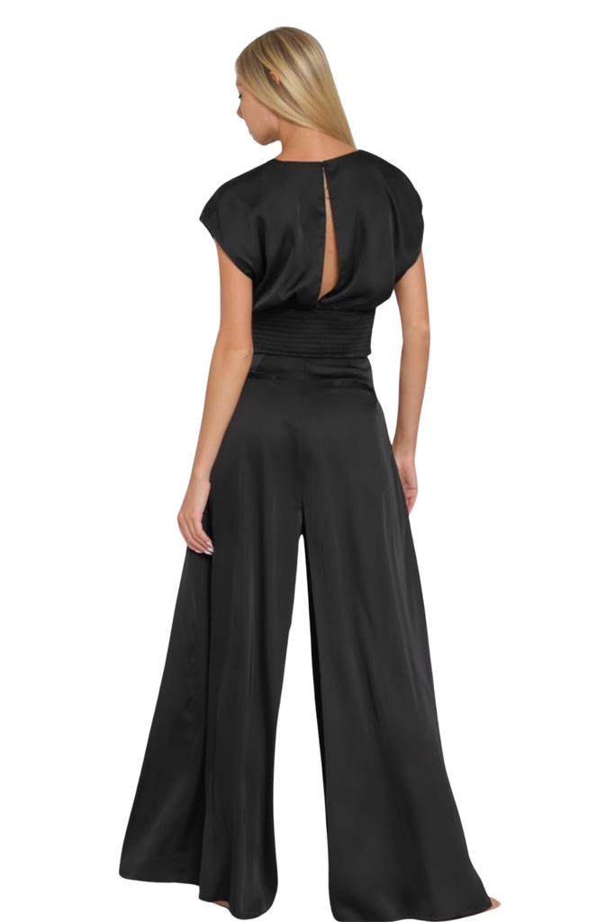Halima V-Neck Pants Set-PANTS SETS-Intrigue