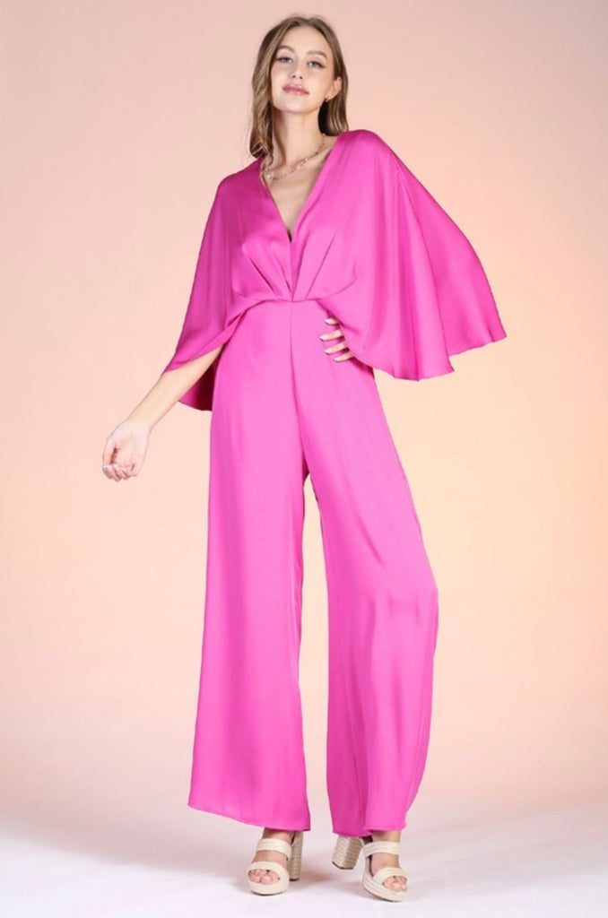 Vila Cape Jumpsuit-Rompers & Jumpsuits-Intrigue