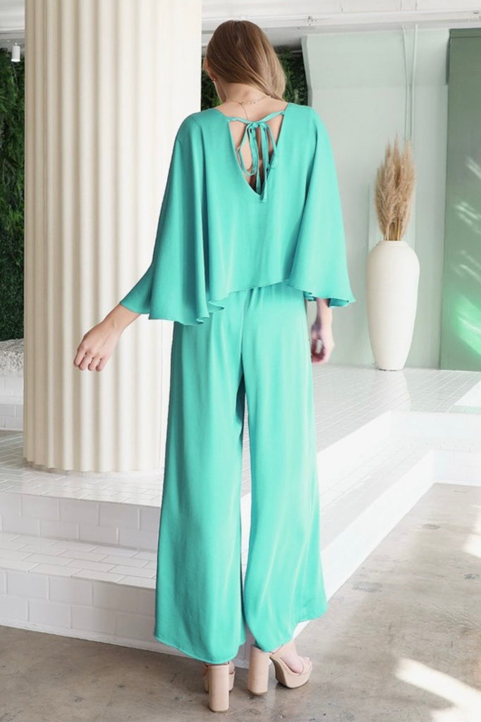 Vila Cape Jumpsuit-Rompers & Jumpsuits-Intrigue