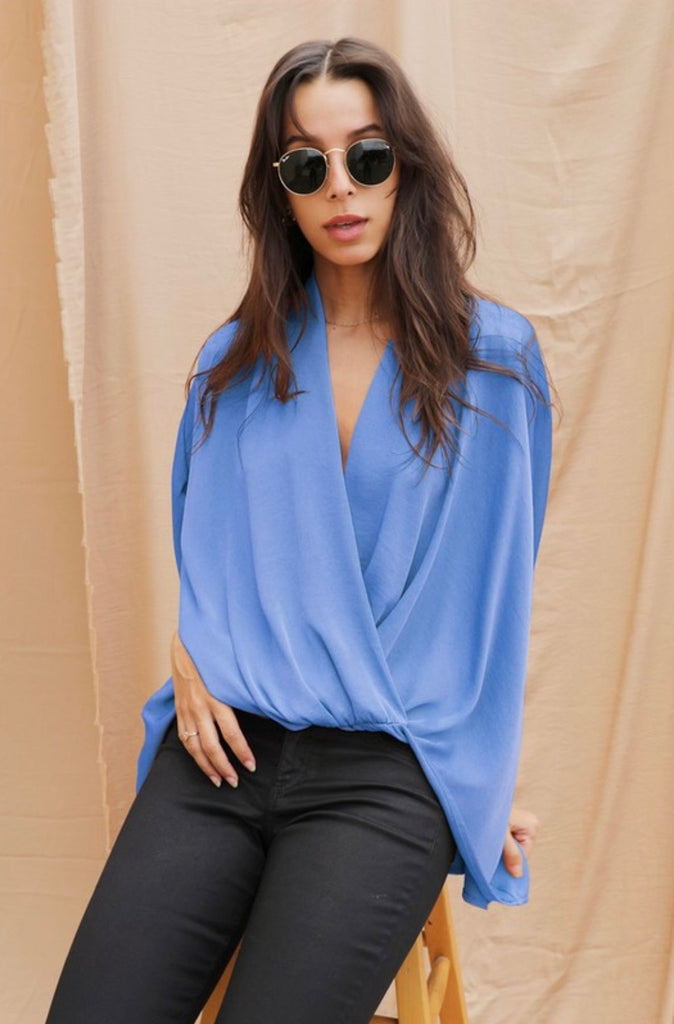 Gia Caftan Top-Shirts & Tops-Intrigue