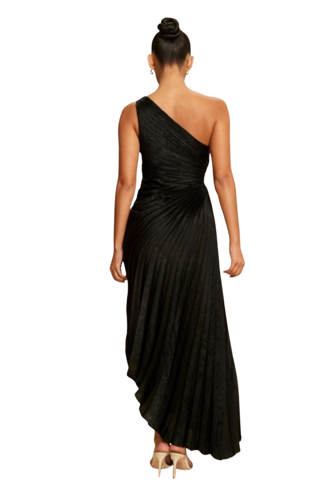 Metallic Pleated One/Dress-DRESS-Intrigue