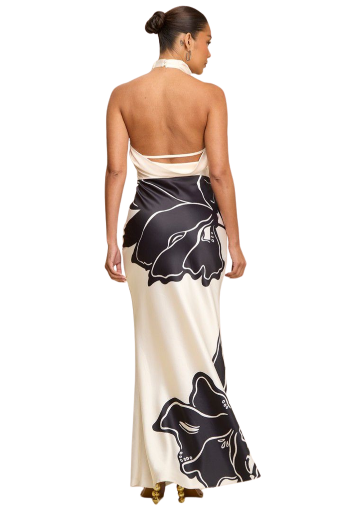 Roselle Cowl Maxi Dress-DRESS-Intrigue
