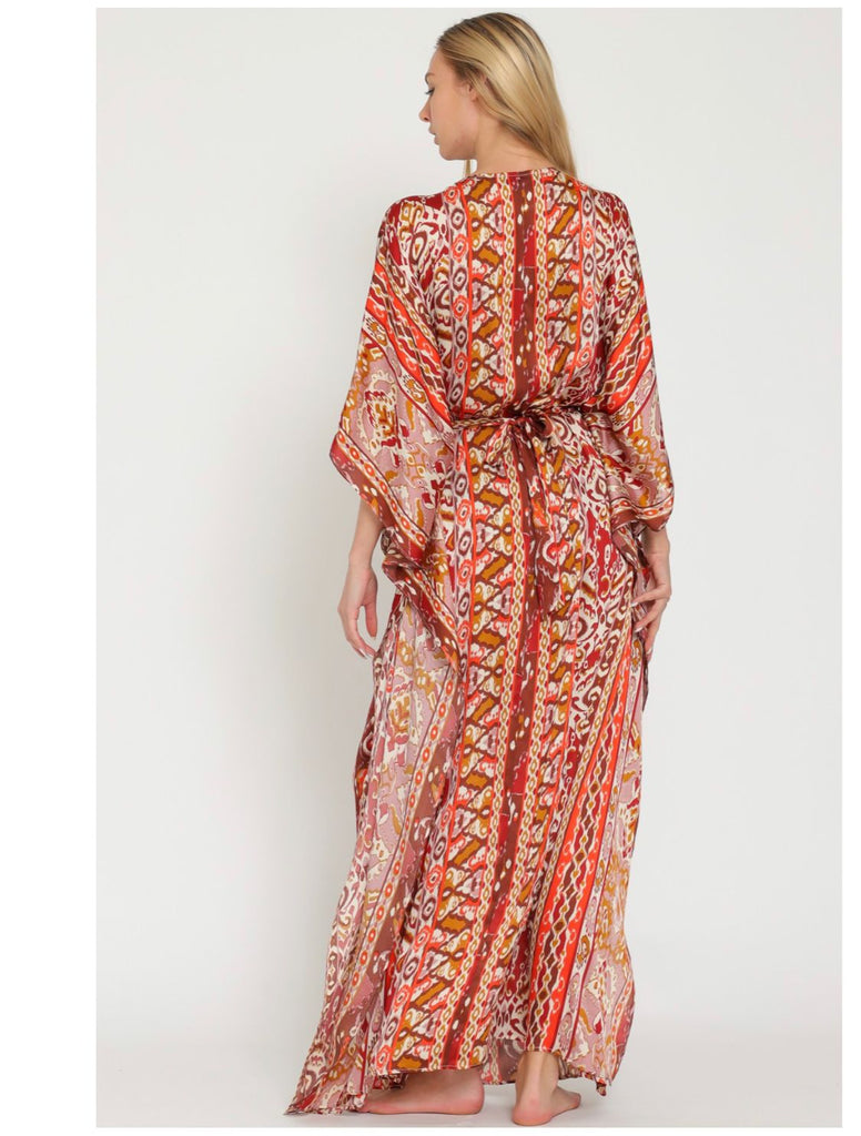 Maxi Dress Mediterane-Intrigue