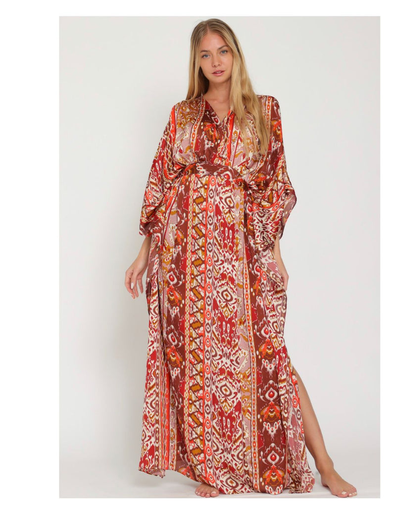 Maxi Dress Mediterane-Intrigue