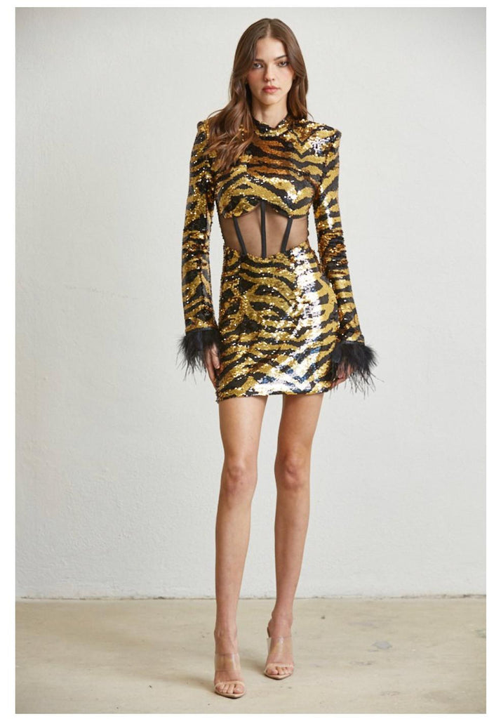 Vera Corset Mini Dress-DRESSES-Intrigue