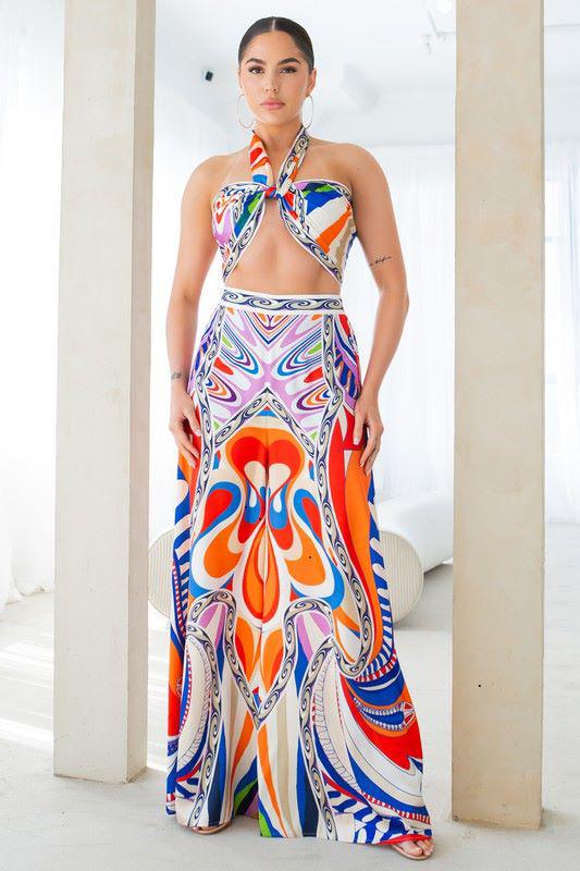 Kadie 2 Pc Pants Set-PANTS SETS-ORANGE-SMALL-Intrigue