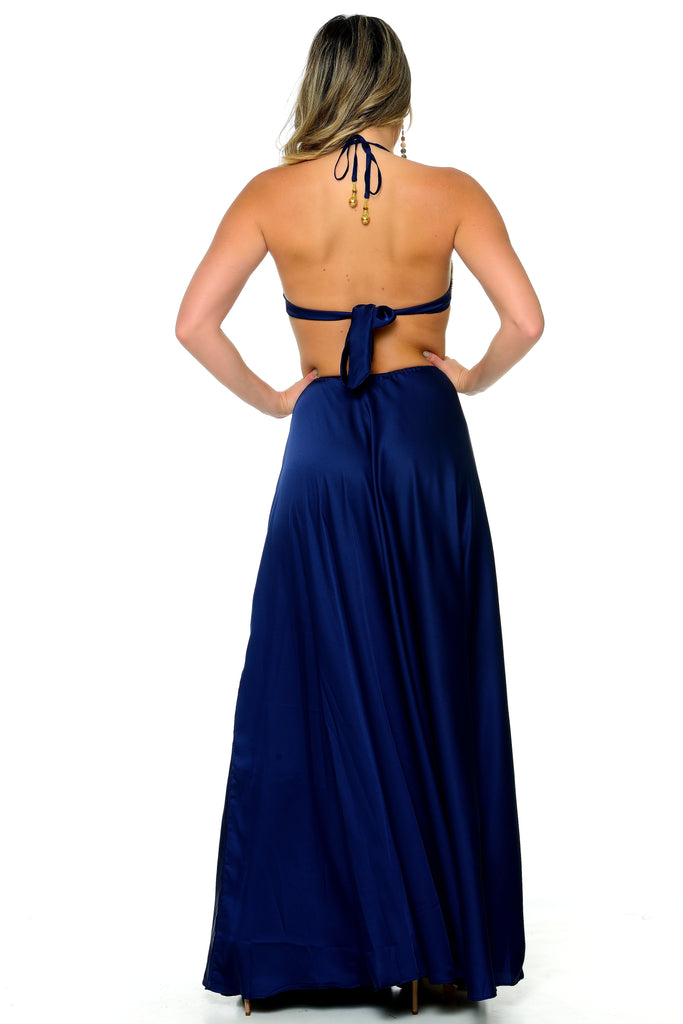 Heslyn Halter Maxi Dress-Dresses-Intrigue