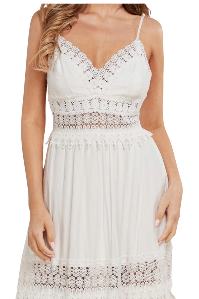Eve Crochet Dress-DRESSES-Intrigue
