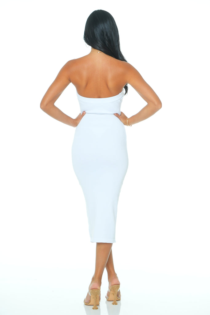 Erithea Tube Midi Dress-Dresses-Intrigue