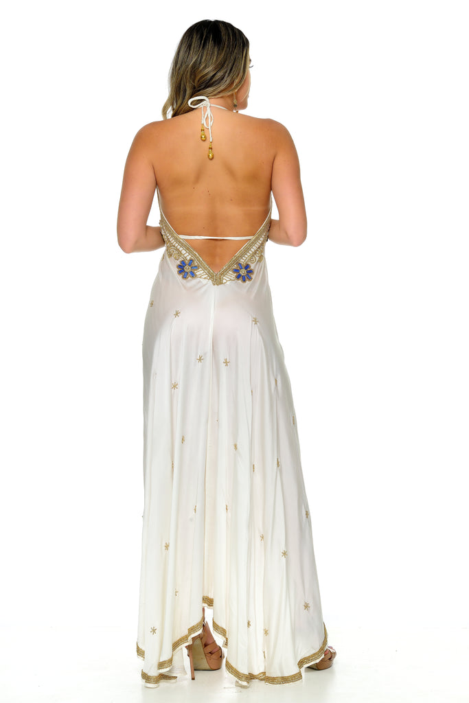 Belarie Beaded Scarf Dress-Dresses-Intrigue