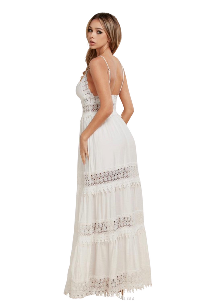 Eve Crochet Dress-DRESSES-Intrigue