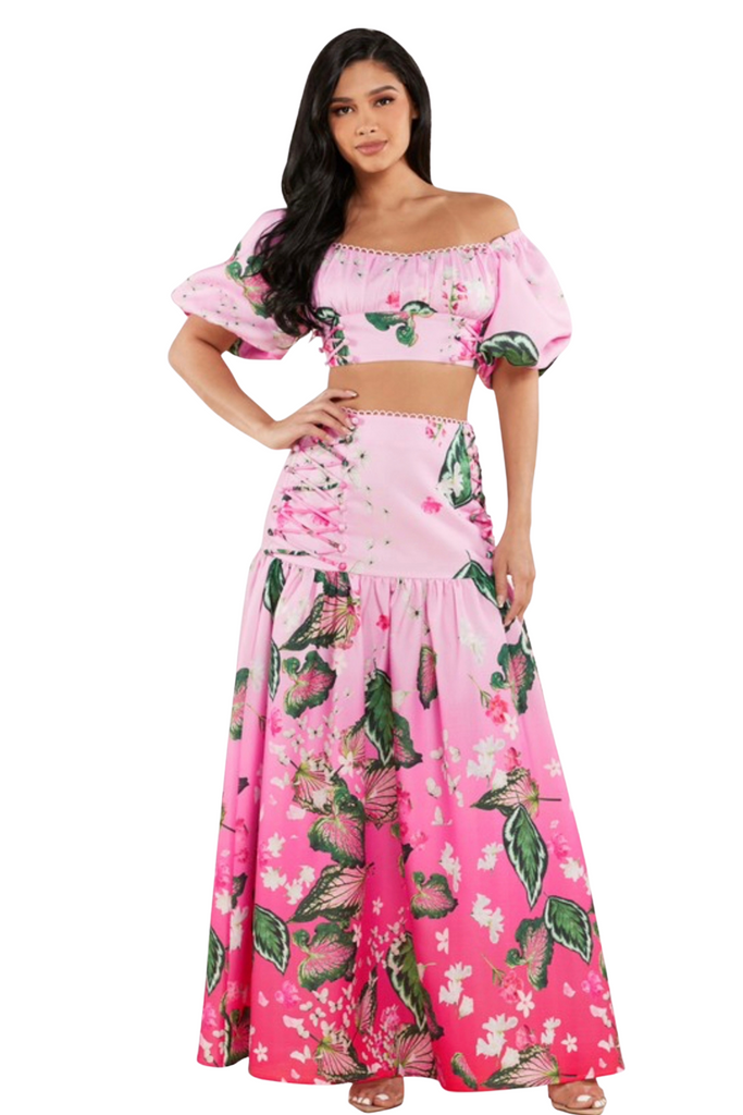 Daya 2 Pc Skirt Set-Skirt set-Intrigue
