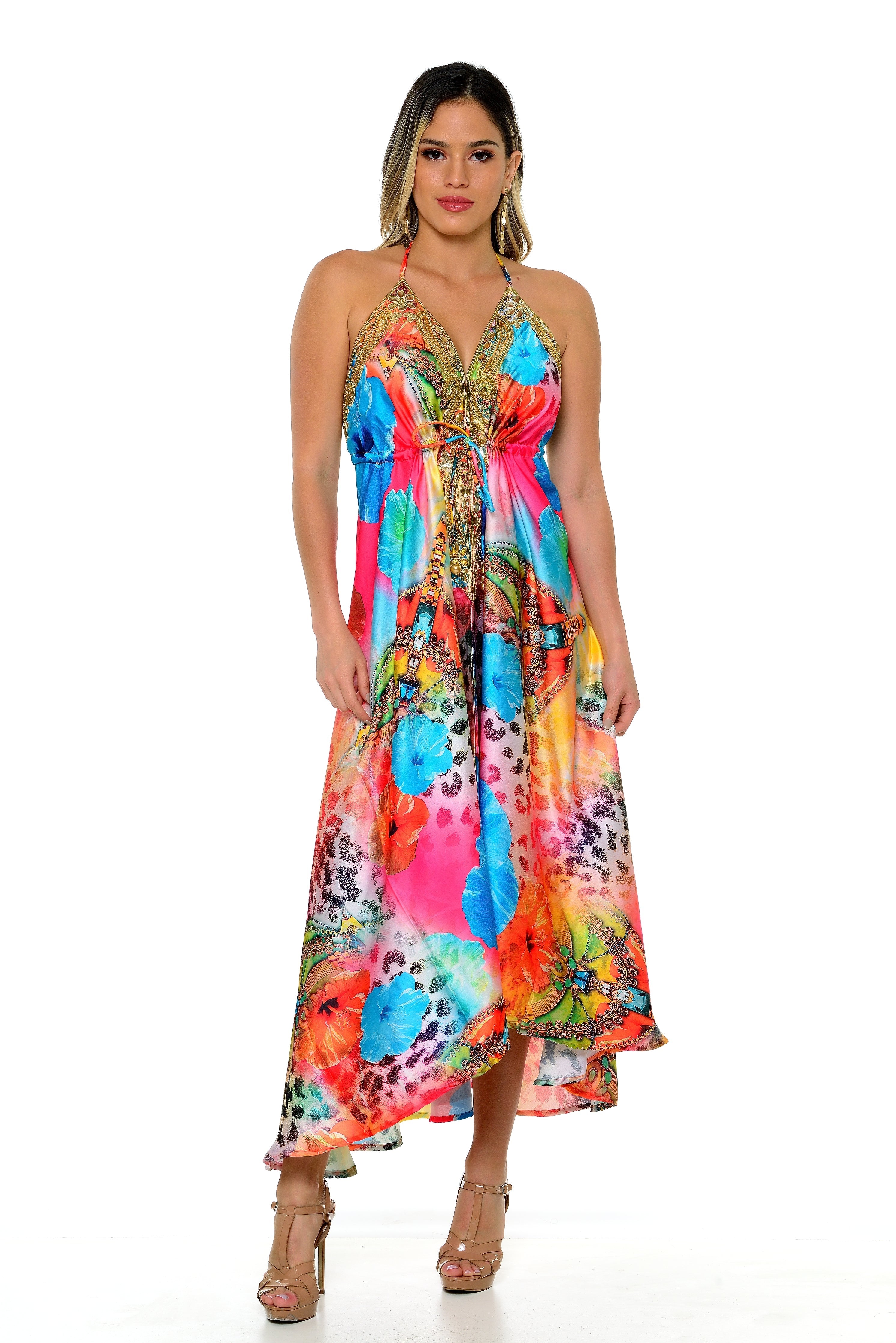 Joanna Scarf Dress