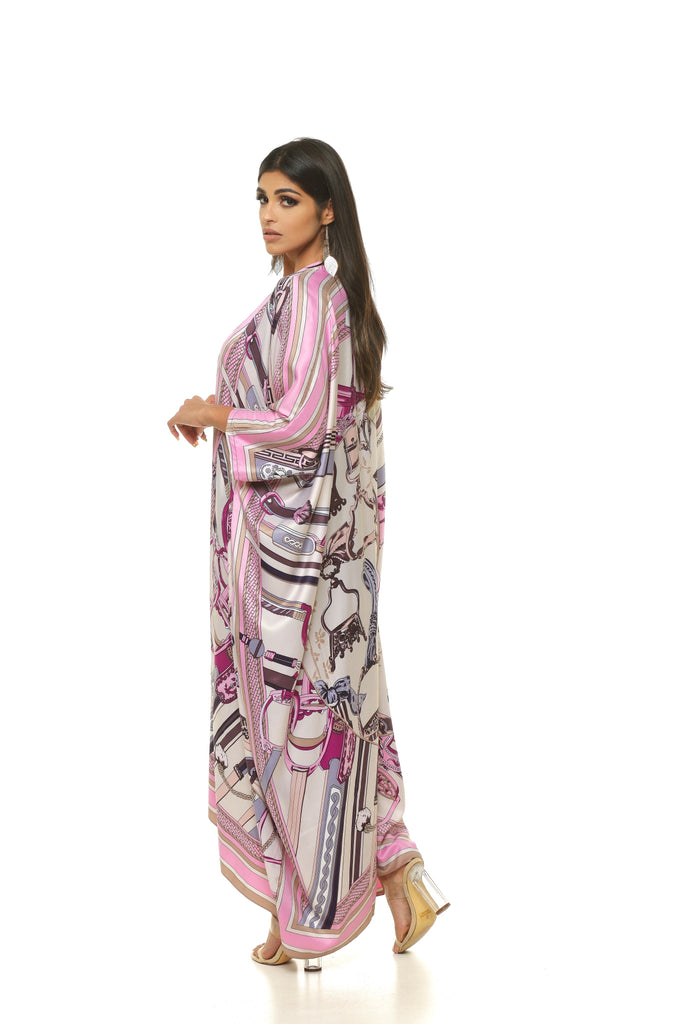 Aubrey Satin Kimono-Swimwear-Intrigue
