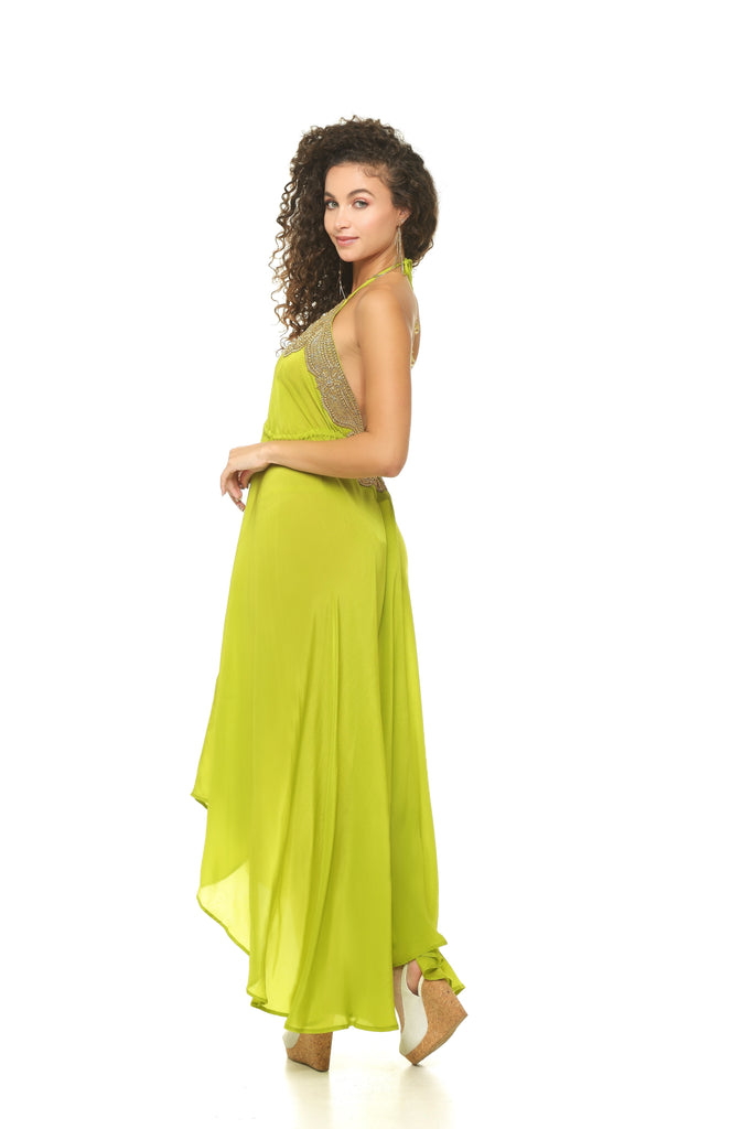 Ivy Beaded Scarf Dress-DRESSES-Intrigue