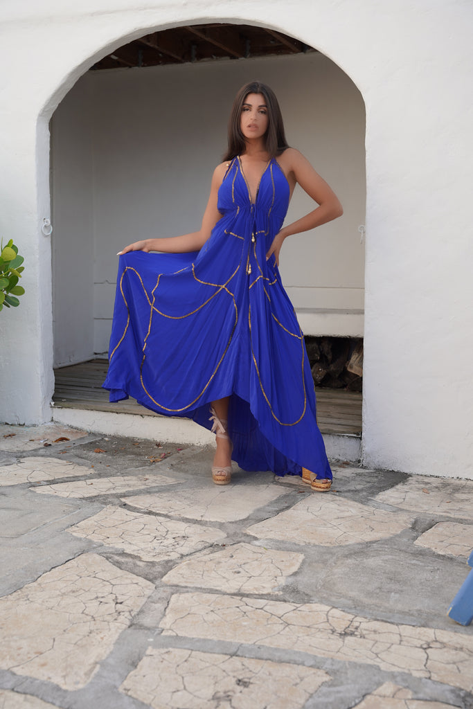Valencia Scarf Dress-DRESSES-Intrigue
