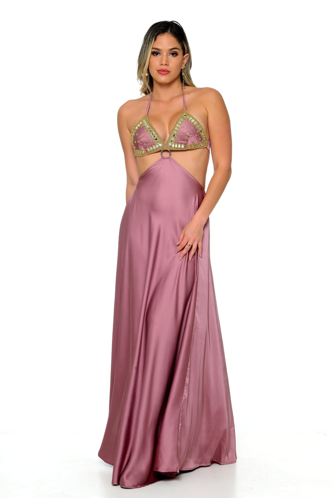 Heslyn Halter Maxi Dress-Dresses-PINK-SMALL-Intrigue
